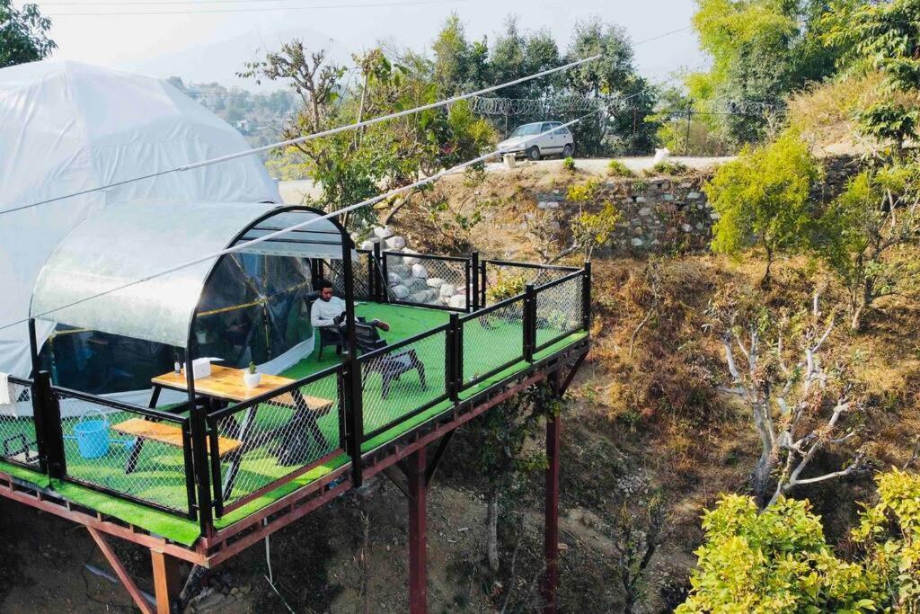 Gadeni Stays - Glamping Dome At Nainital Bhīm Tāl Eksteriør billede