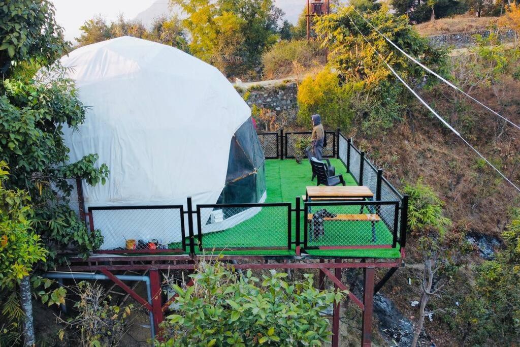 Gadeni Stays - Glamping Dome At Nainital Bhīm Tāl Eksteriør billede
