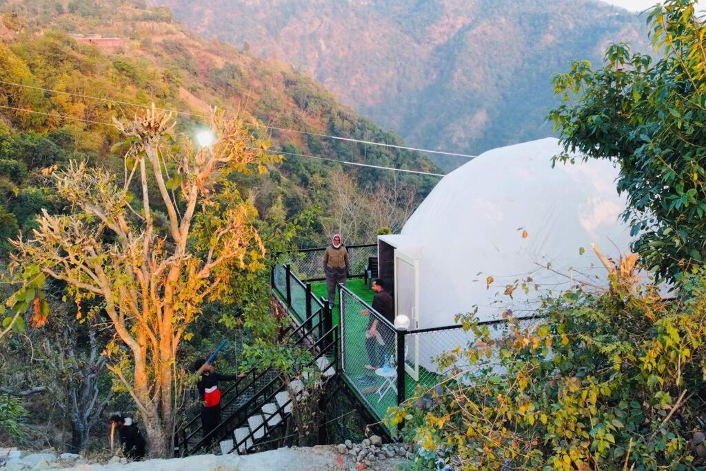 Gadeni Stays - Glamping Dome At Nainital Bhīm Tāl Eksteriør billede